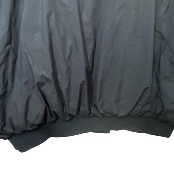 Puffer Jacket Plus Size 2X Black Winter Coat Womens Bomber - Picture 10 of 11